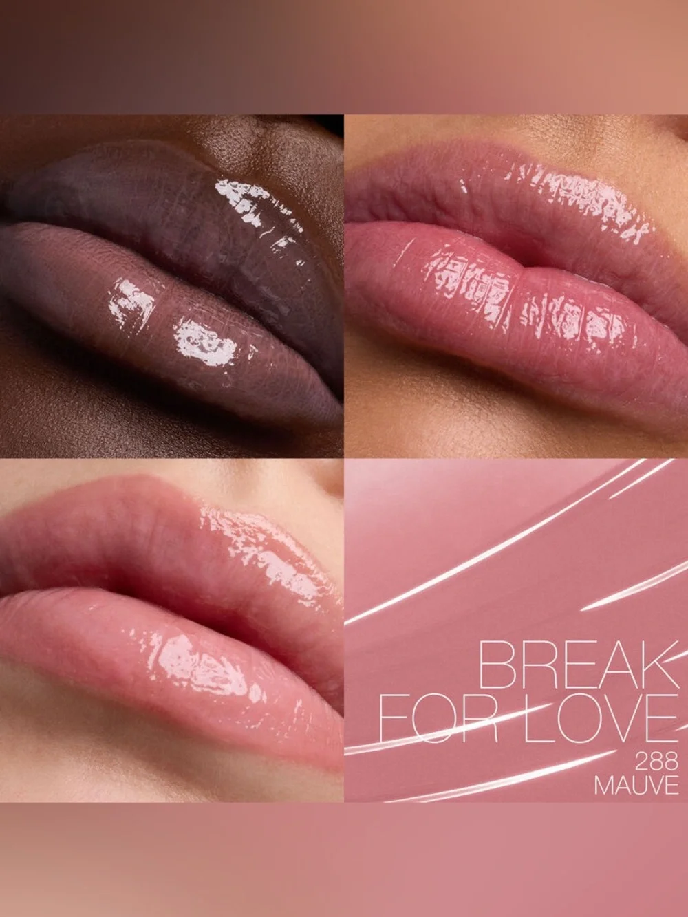 Break For Love Afterglow Hydrating Lip Shine Nars Brand New in Box Authentic